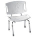 Moen White shower seat