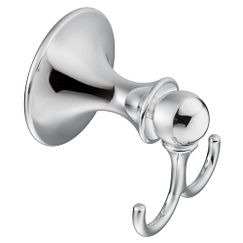 Moen DN7703 Chrome double robe hook