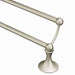 Moen Brushed nickel 24" double towel bar