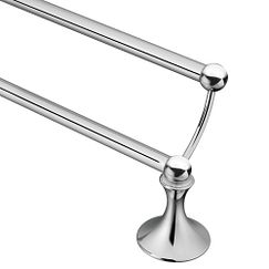 Moen Chrome 24" double towel bar
