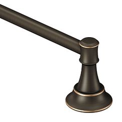Moen Mediterranean bronze 24" towel bar