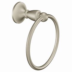 Moen Brushed nickel towel ring
