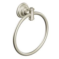 Moen Brushed nickel towel ring
