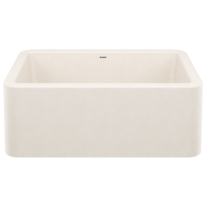 BLANCO Ikon 27" Apron Single Bowl Farmhouse Sink - Soft White