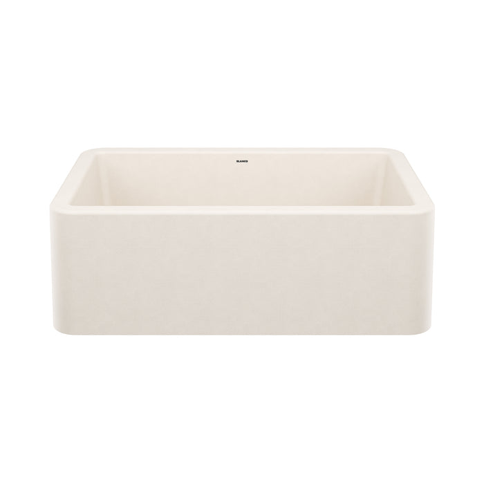 BLANCO Ikon 30" Apron Single Bowl Farmhouse Sink - Soft White