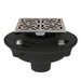 ROHL SDCI2-3144 Cast Iron 2" No Hub Drain Kit With 3144 Mosaic Decorative Cover