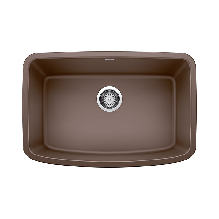 BLANCO Valea 27" Single Bowl Kitchen Sink - Café