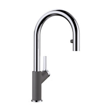 Load image into Gallery viewer, BLANCO 526395 Urbena Pull-Down Kitchen Faucet 1.5 GPM - Chrome/Cinder
