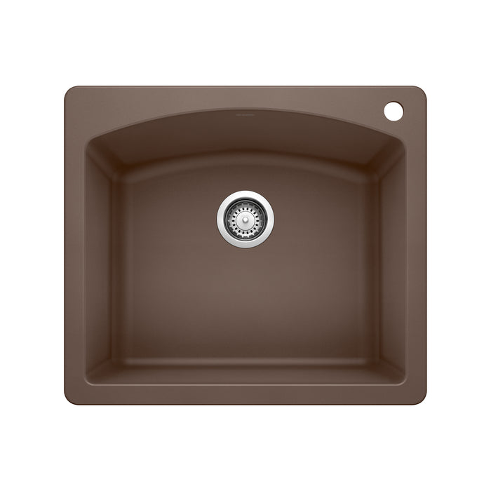 BLANCO 440208 Diamond Single Bowl Dual Mount Kitchen Sink - Café