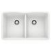 BLANCO 440185 Diamond Equal Double Bowl Kitchen Sink - White
