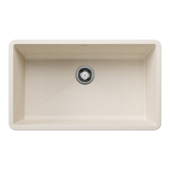 BLANCO 443084 Precis Super Single Bowl Kitchen Sink - Soft White