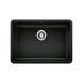 BLANCO Precis 25" ADA Single Bowl Kitchen Sink - Coal Black