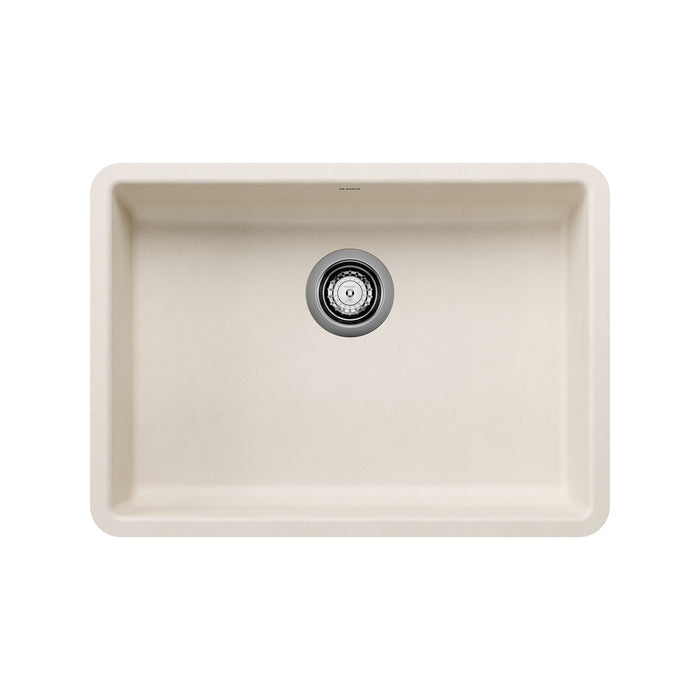 BLANCO Precis 25" ADA Single Bowl Kitchen Sink - Soft White