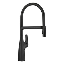 Load image into Gallery viewer, BLANCO 443019 Rivana Semi-Pro Kitchen Faucet 1.5 GPM - Matte Black
