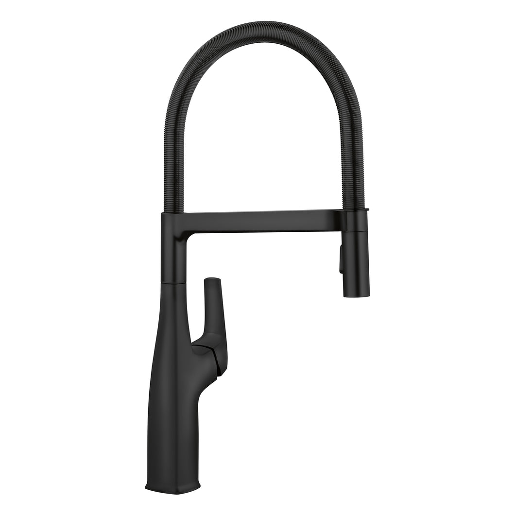 BLANCO 443019 Rivana Semi-Pro Kitchen Faucet 1.5 GPM - Matte Black