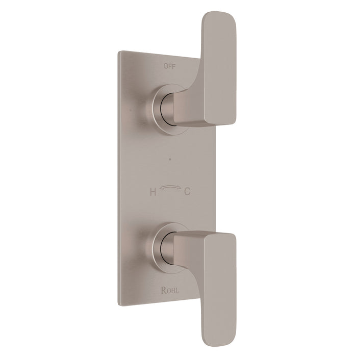 ROHL CU390 Quartile 1/2" Thermostatic Trim with Diverter