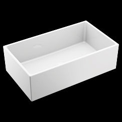 Moen FC331910 33"X19"X10" Fireclay Fireclay Single Bowl Sink