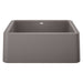 BLANCO Ikon 27" Apron Single Bowl Farmhouse Sink - Metallic Gray
