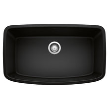 Load image into Gallery viewer, BLANCO 442942 Valea Super Single Bowl Kitchen Sink - Coal Black
