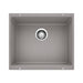 BLANCO Precis 21" Single Bowl Kitchen Sink - Metallic Gray