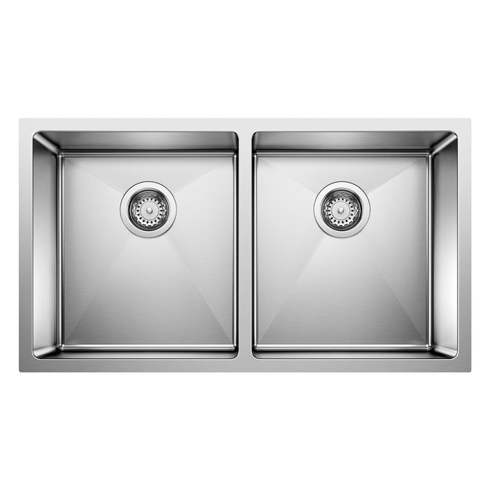 BLANCO Quatrus R15 Equal Double Bowl Kitchen Sink