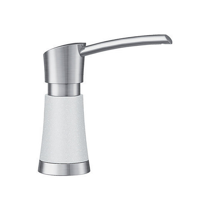 BLANCO 442054 Artona Soap Dispenser - PVD Steel/White