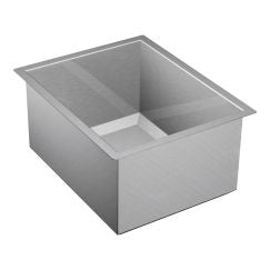 Moen 1600 Series 16" x 20" Stainless Steel 16 Gauge Single Bowl Sink in Satin Stainless