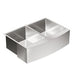 Moen 1800 Series 29 - 15/16" x 20 - 5/8" Stainless Steel 18 Gauge Double Bowl Sink in Satin Stainless