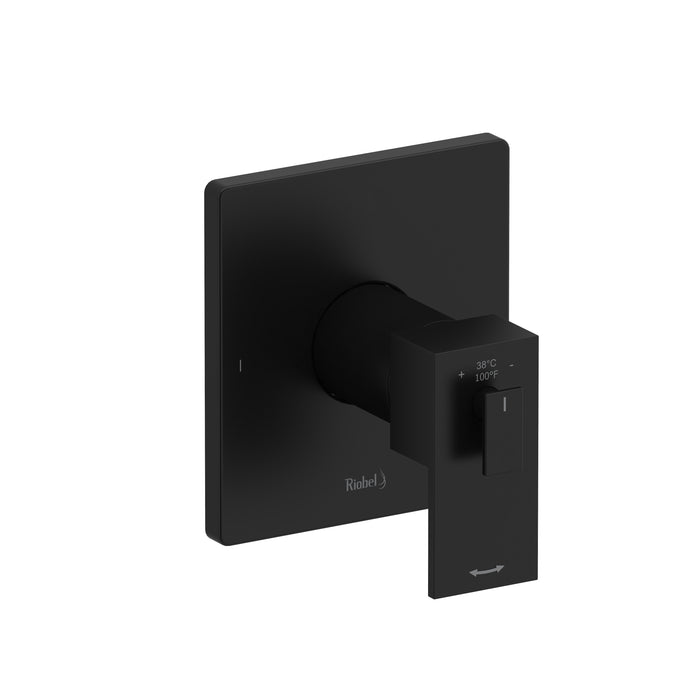 Riobel TUS44 Kubik 1/2" Therm & Pressure Balance Trim with 2 Functions