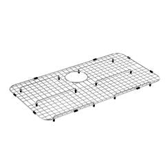 Moen Stainless Steel Rear Drain Bottom Grid Accessory 29" x 16" in Satin Stainless