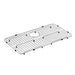 Moen Stainless Steel Rear Drain Bottom Grid Accessory 29" x 16" in Satin Stainless