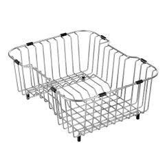 Moen GA821 Stainless Steel D Shape Rinse Basket Accessory 14" x 16" in Satin Stainless