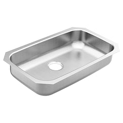 Moen 30.25 X 18.25 Stainless Steel 18 Gauge Single Bowl Sink
