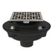ROHL SDCI2-3142 Cast Iron 2" No Hub Drain Kit With 3142 Weave Decorative Cover
