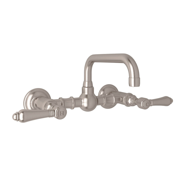 ROHL Acqui® Wall Mount Bridge Lavatory Faucet With U-Spout