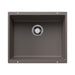 BLANCO Precis 21" Single Bowl Kitchen Sink - Volcano Gray