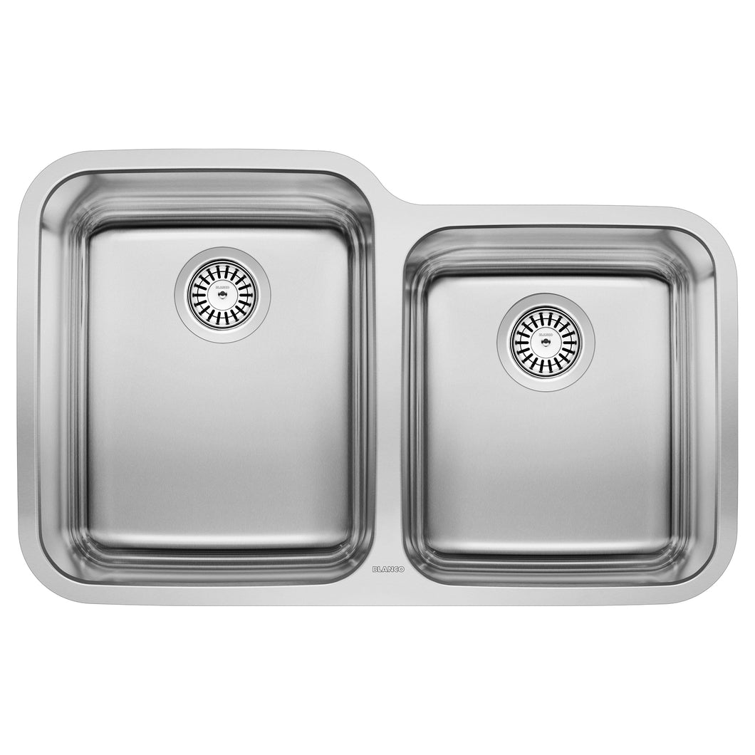 BLANCO 441023 Stellar 1-3/4 Double Bowl Kitchen Sink