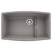 BLANCO 440067 Performa Cascade Kitchen Sink with Colander - Metallic Gray