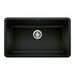 BLANCO 442931 Precis 30" Single Bowl Kitchen Sink - Coal Black