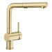 BLANCO 526686 Linus Pull-Out Kitchen Faucet 1.5 GPM - Satin Gold