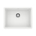 BLANCO 522414 Precis 24" Single Bowl Kitchen Sink - White