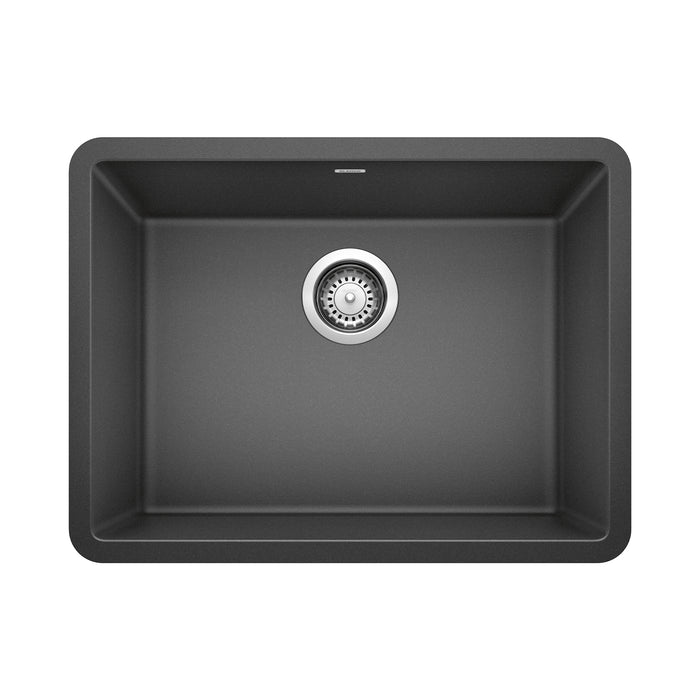 BLANCO 522258 Precis 24" Single Bowl Kitchen Sink - Anthracite