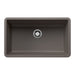 BLANCO 443120 Precis 30" Single Bowl Kitchen Sink - Volcano Gray