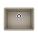 BLANCO 522417 Precis 24" Single Bowl Kitchen Sink - Truffle