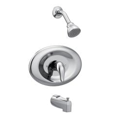 Moen L2369EP Chateau Posi-Temp Tub/Shower with Lever Handle in Chrome