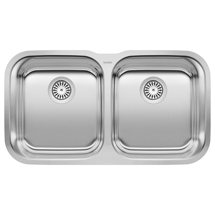 BLANCO 441020 Stellar Equal Double Bowl Kitchen Sink