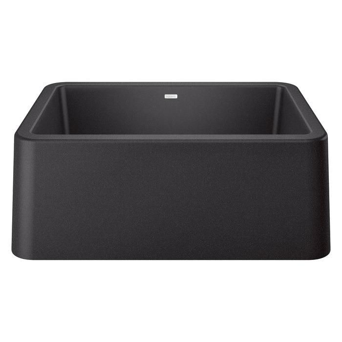 BLANCO Ikon 27" Apron Single Bowl Farmhouse Sink - Anthracite
