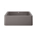 BLANCO Ikon 30" Apron Single Bowl Farmhouse Sink - Metallic Gray