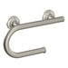 Moen Brushed nickel 8" grab bar with paper holder