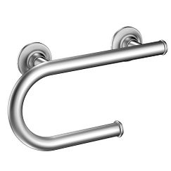 Moen Chrome 8" grab bar with paper holder
